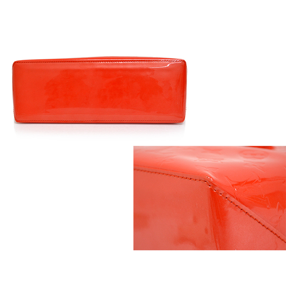 Louis Vuitton Wilshire PM Bag Handbag Orange - Picture 5 of 5